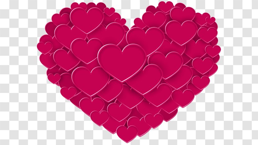 Valentine's Day 14 February Heart Clip Art - Magenta Transparent PNG