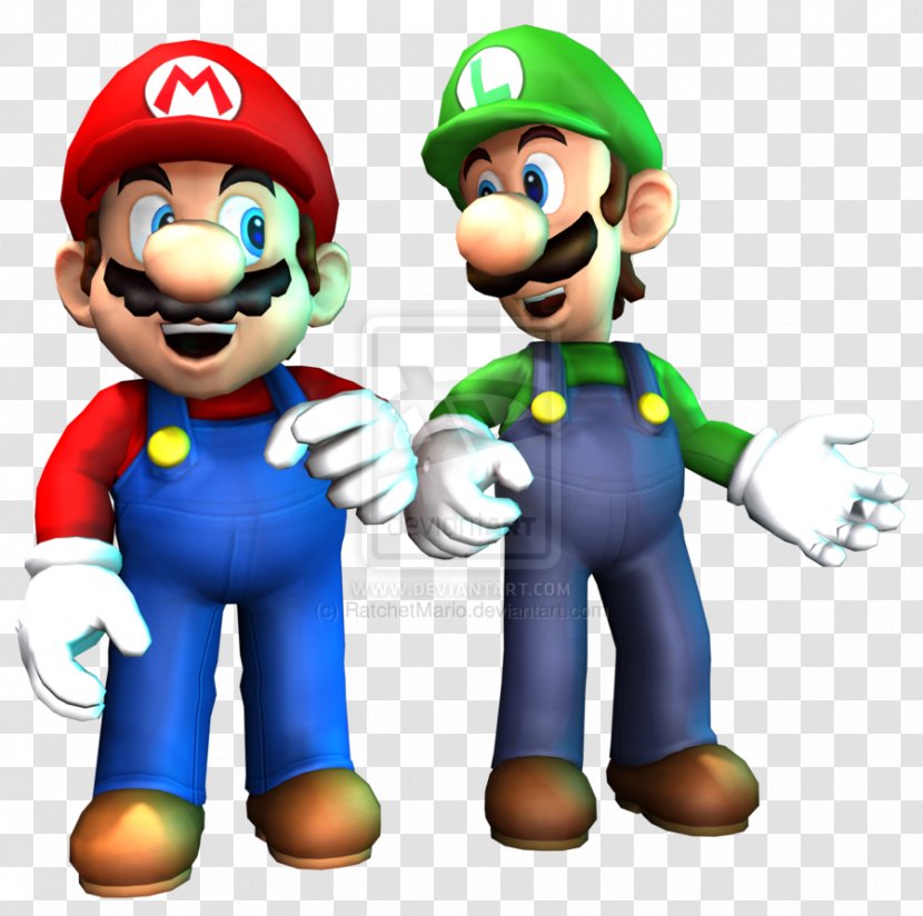 Mario & Luigi: Superstar Saga Super Bros. 64 3D World - Game - Luigi Transparent PNG