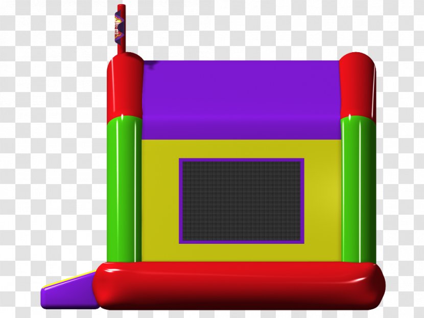 Technology Rectangle - Yellow - Bounce House Transparent PNG
