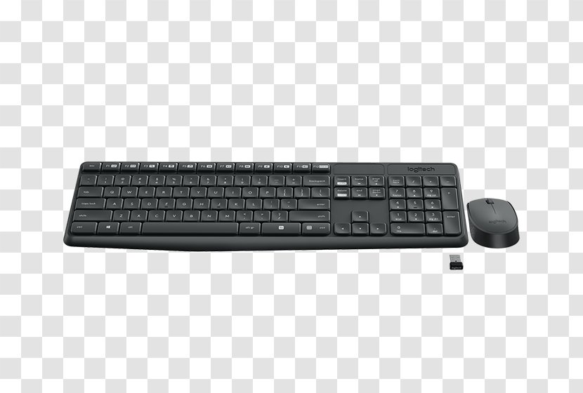 Computer Keyboard Mouse Wireless Logitech - Arrow Keys - Pc Transparent PNG