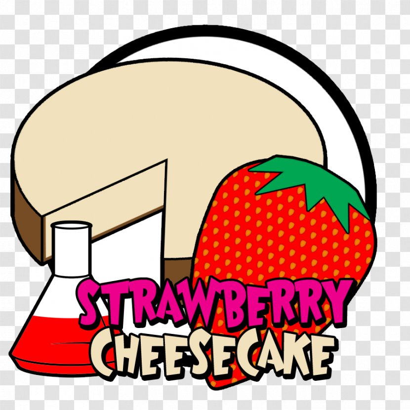 Cheesecake Cream Strawberry Blueberry - Artwork Transparent PNG