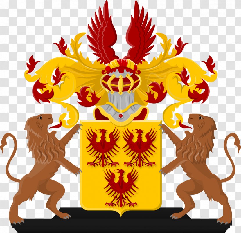 Coevorden Coat Of Arms Borculo Family Van - Literature - Aristocratic Emblem Transparent PNG