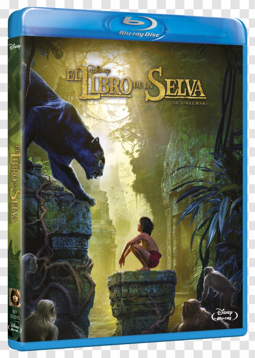 Blu-ray Disc The Jungle Book Digital Copy DVD 0 - Action Figure - Libro De La Selva Transparent PNG