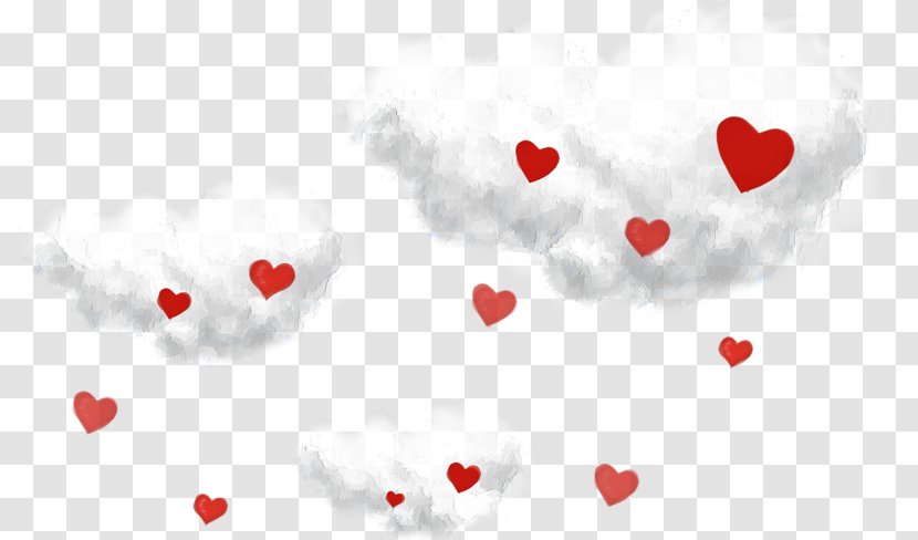 Love Heart Vinegar Valentines Day Clip Art - Flower - Clouds Transparent PNG