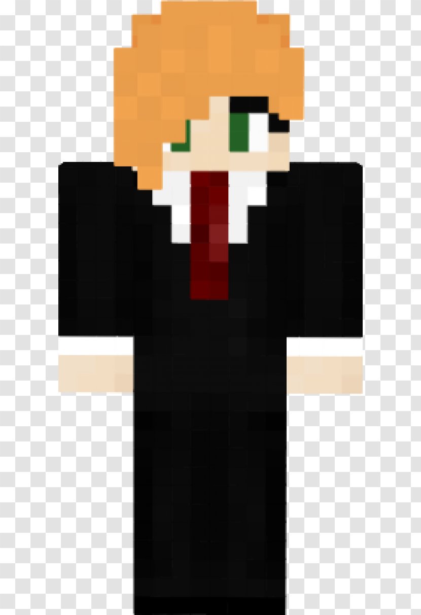 Minecraft Theme Necktie Herobrine Mod - Sport Coat Transparent PNG