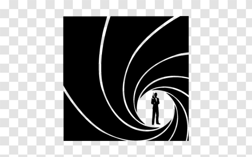 James Bond Film Series Logo Silhouette - Brand Transparent PNG