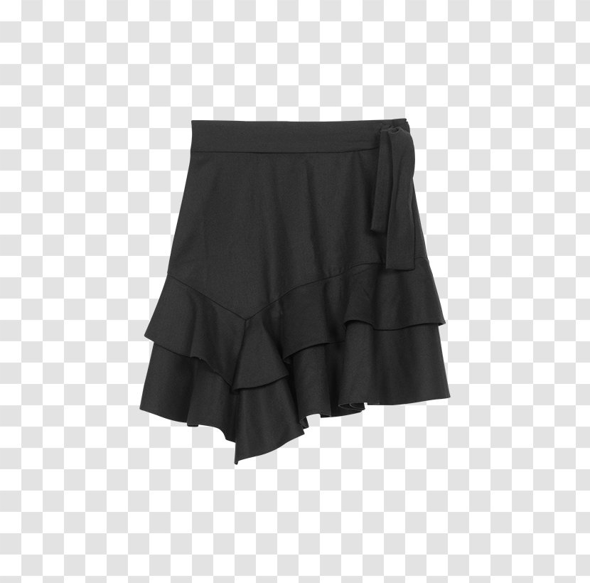 Skirt Waist Dress Black M - Mini Transparent PNG