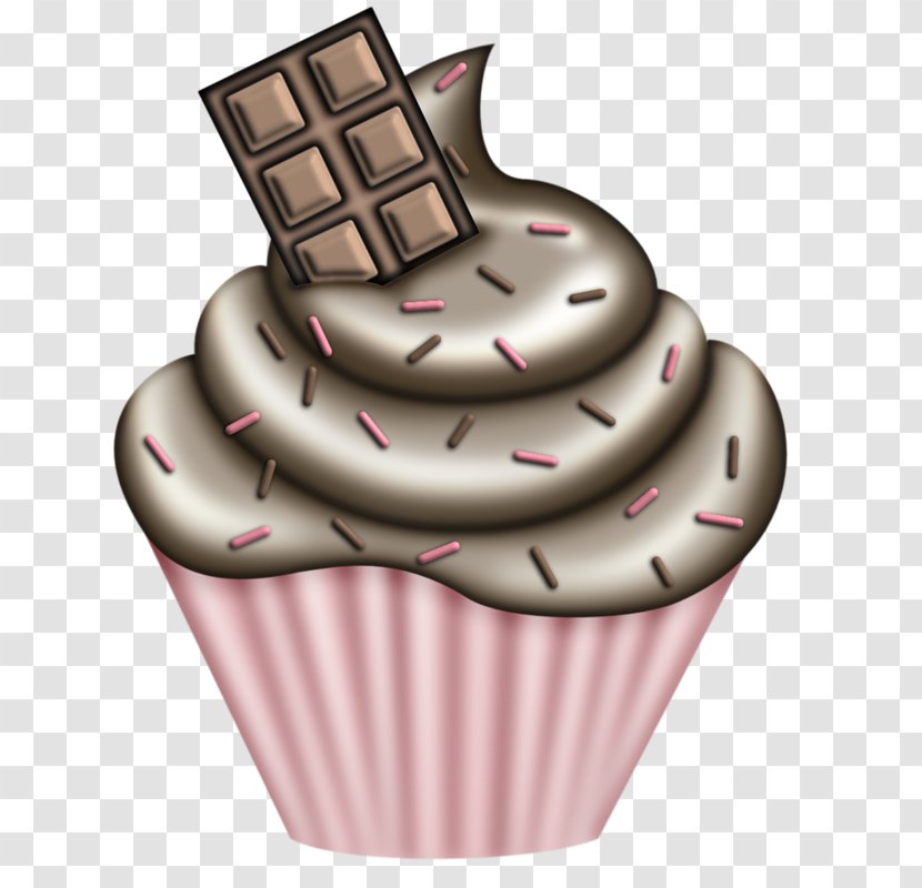 Cakes And Cupcakes Muffin Chocolate Cake Birthday - Food - Ice Cream Transparent PNG