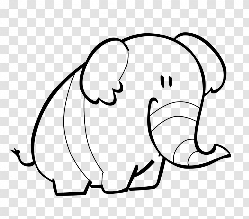 African Elephant Jacarelvis Drawing - Silhouette - Elefante Transparent PNG