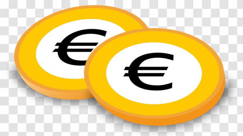 Euro Sign Coins Clip Art - Symbol Transparent PNG