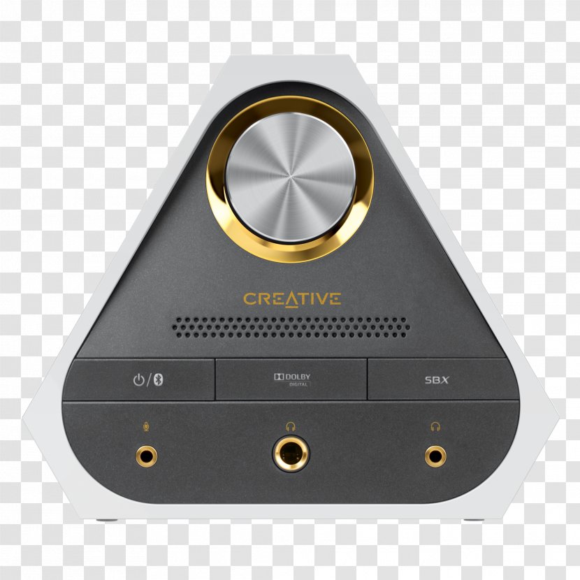 Sound Cards & Audio Adapters Creative Technology Power Amplifier Loudspeaker Headphones - Corporate Transparent PNG