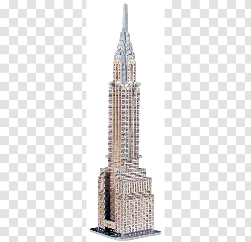 Empire State Building Chrysler Puzz 3D - Skycraper Transparent PNG