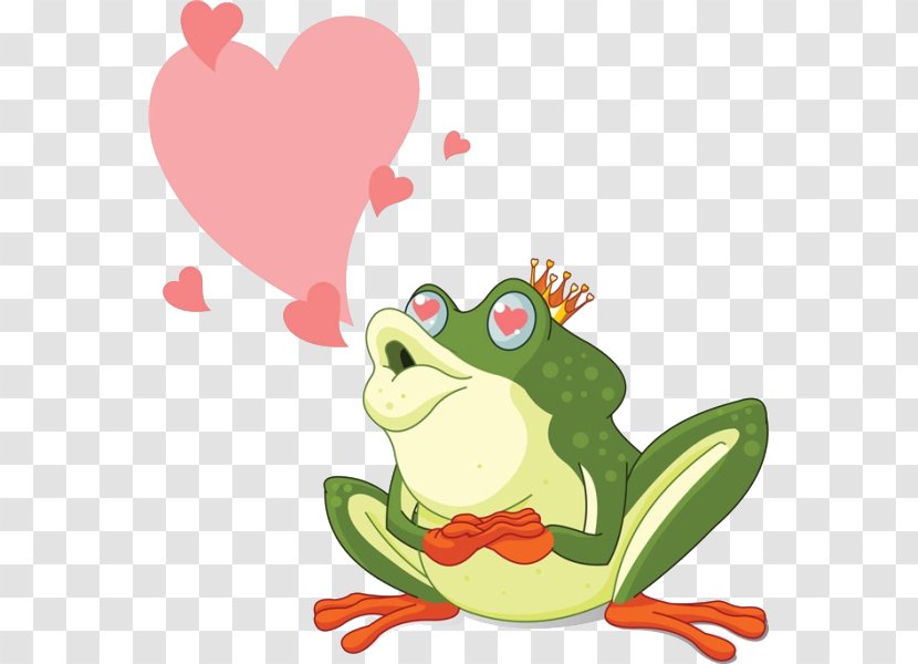 The Frog Prince Clip Art - Organism - Cartoon Transparent PNG