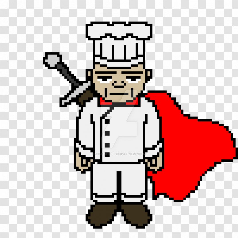 Cartoon Profession Line Clip Art - Master Chef Transparent PNG