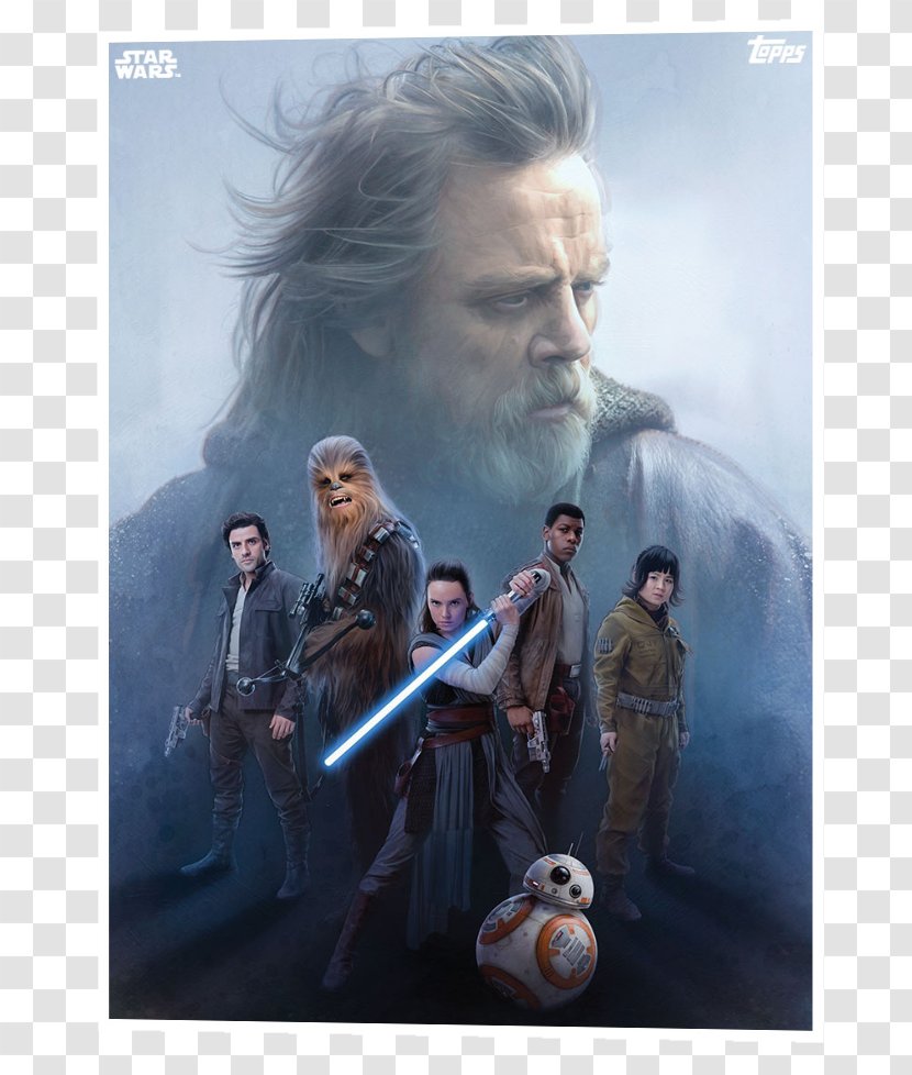 Star Wars: The Last Jedi Luke Skywalker Rey - Calendar - Surprise Discount Transparent PNG