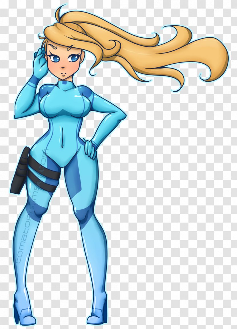 Samus Aran Super Metroid Smash Bros. Female Drawing - Flower - Frame Transparent PNG