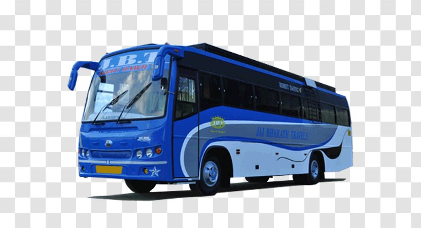 Tour Bus Service Jai Bharath Travels Travel Agent - Airline Ticket - Volvo Transparent PNG