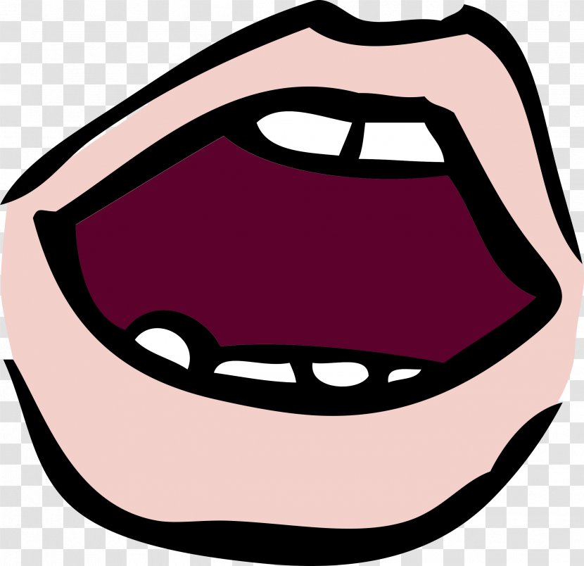 Mouth Lip Smile Clip Art - Flower Transparent PNG