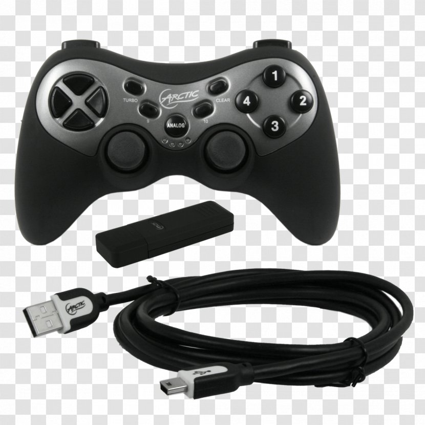 Joystick PlayStation 3 Game Controllers Video Consoles - Arctic - Gamepad Transparent PNG