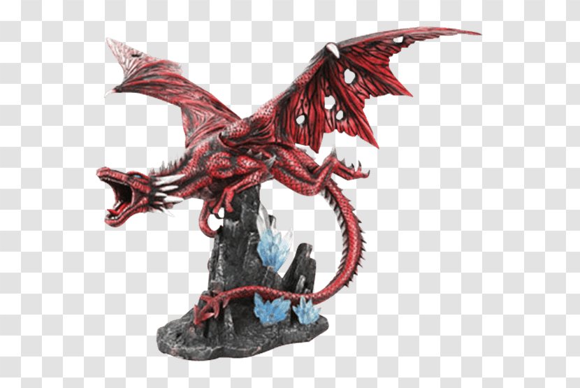 Dragon Figurine Statue Sculpture - Fiery Transparent PNG