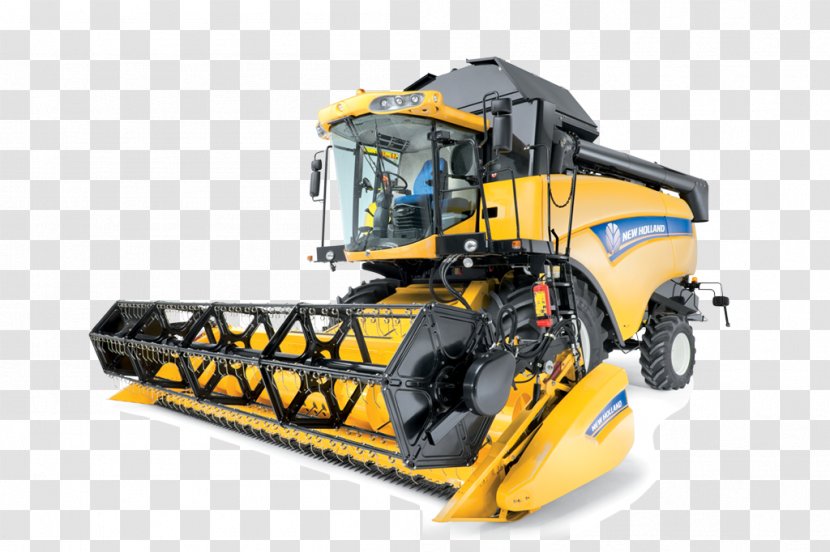 Combine Harvester New Holland Agriculture Machine Tractor - Agricultural Engineering Transparent PNG