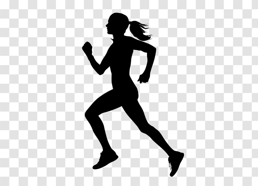 Sport Running Silhouette - Tree - Ideal Vector Transparent PNG