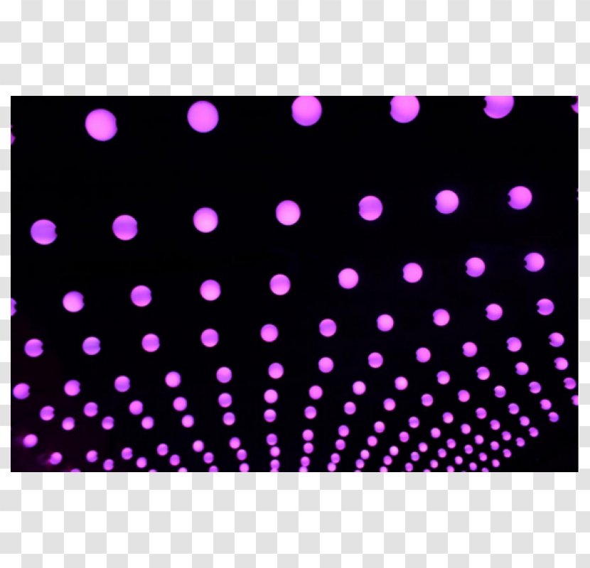 Polka Dot Rectangle Point - Glowing Sphere Transparent PNG