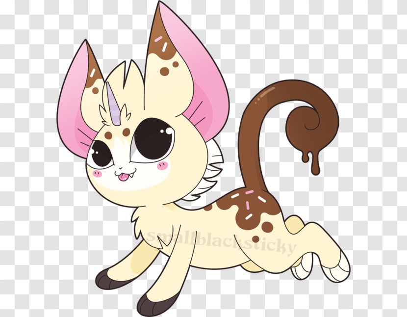 Puppy Kitten Whiskers Cat Unicorn - Cartoon - Cute Sticky Transparent PNG