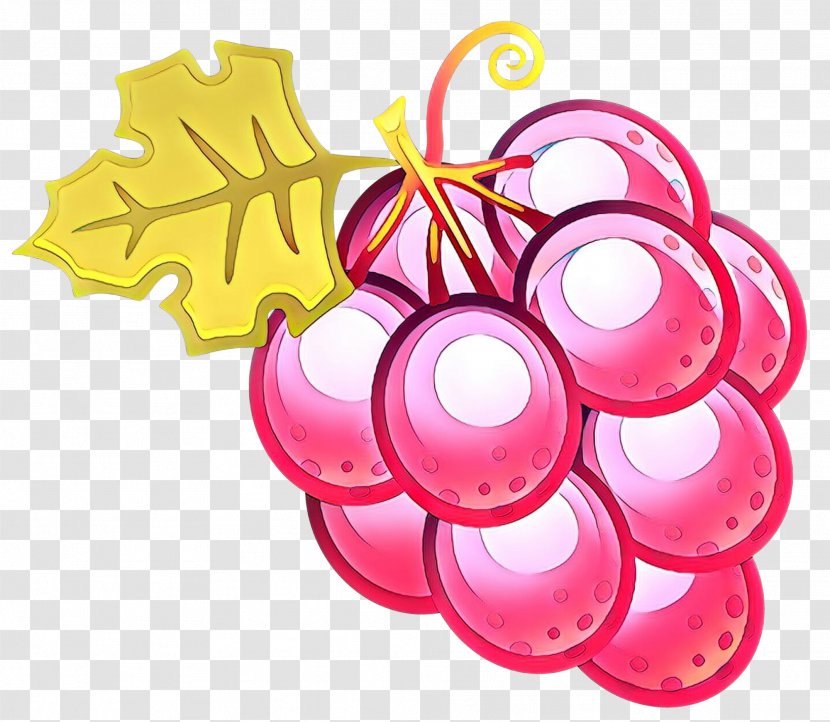 Grape Clip Art Product Design Pink M Transparent PNG