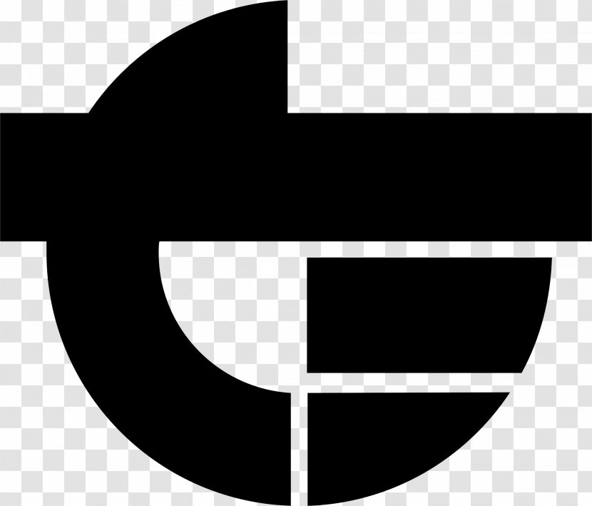 Logo Brand Line Font - Black And White Transparent PNG