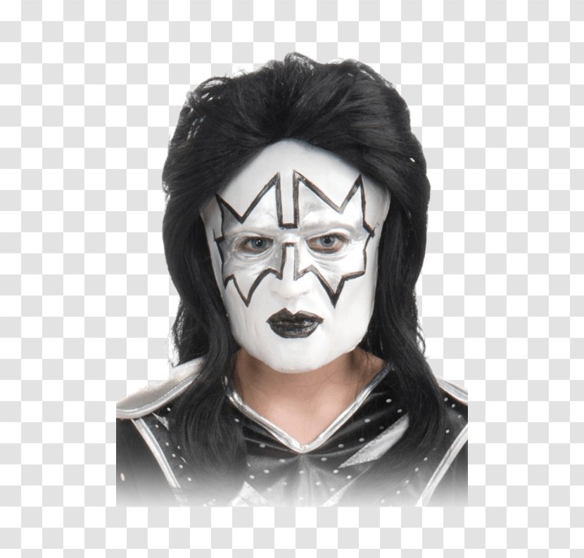 Mask Kiss Halloween Costume Party - Gene Simmons Transparent PNG