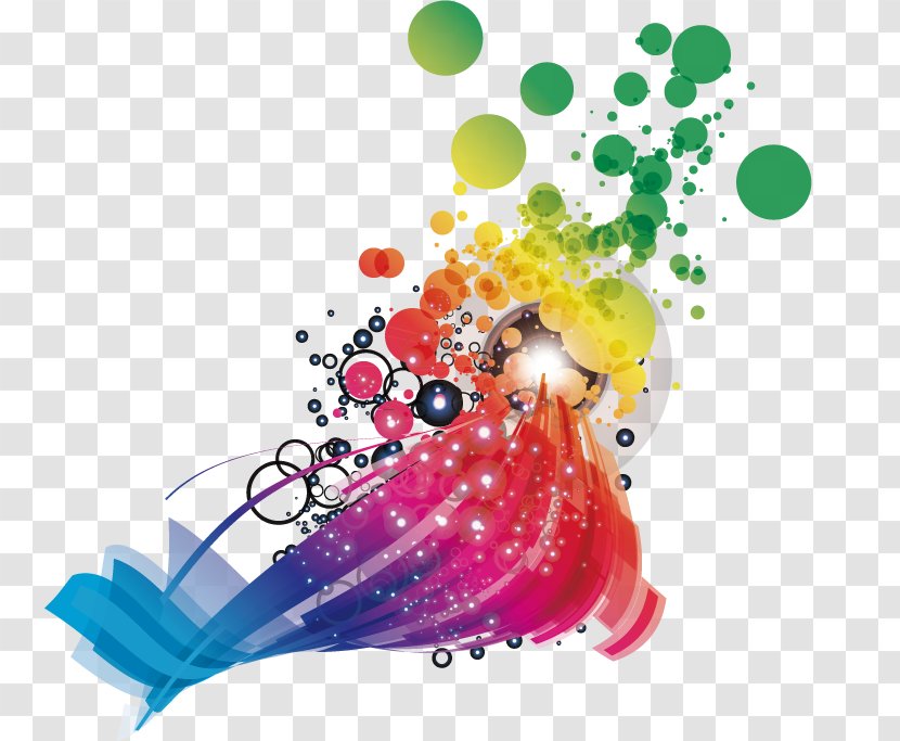 Color Gradient - Colorful Abstract Decorative Elements Transparent PNG