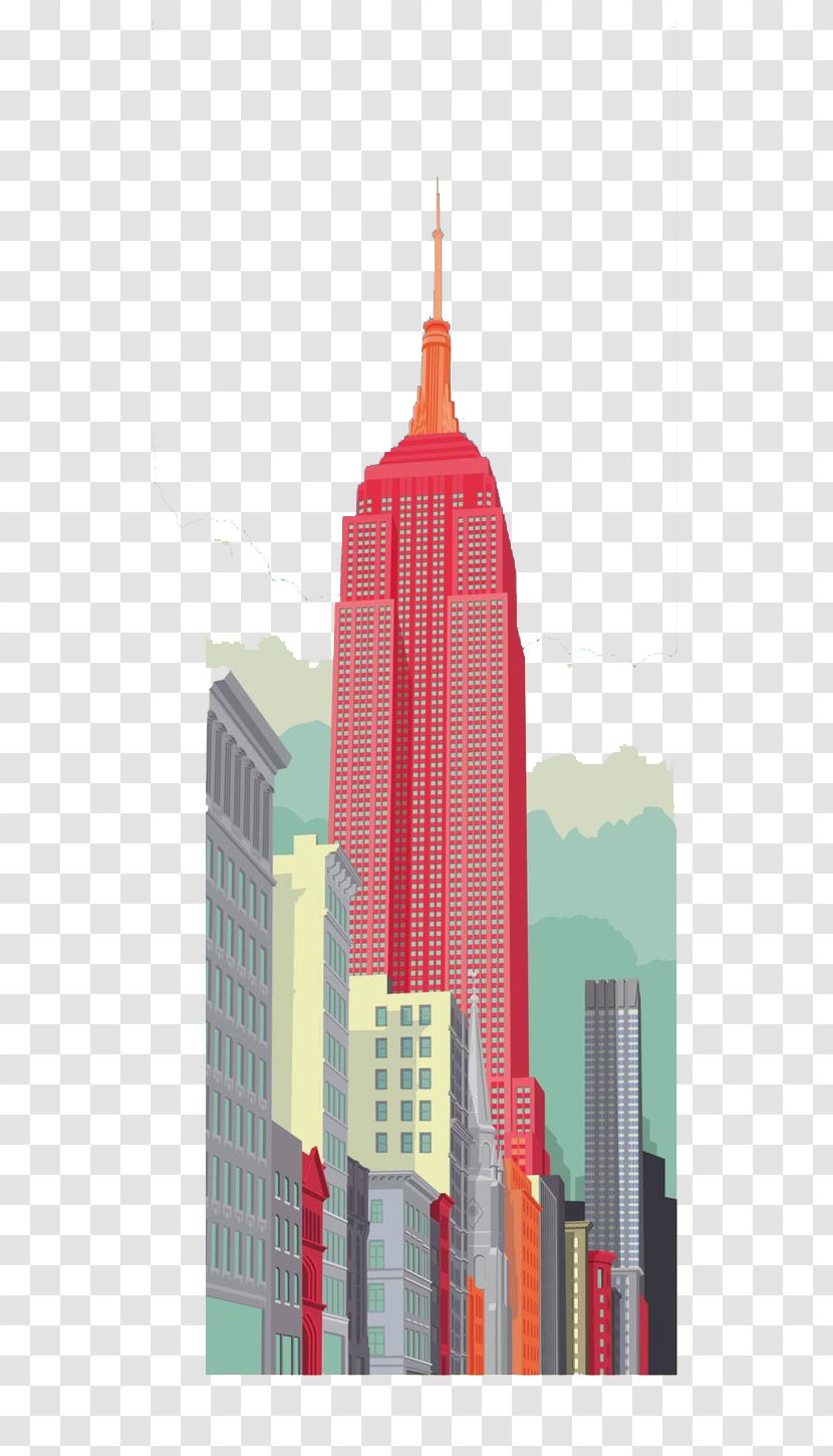 New York City Illustrator Art Director Illustration - Creative Building Transparent PNG