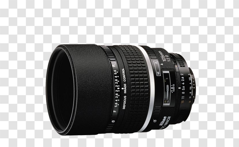 Nikon AF-S VR 105mm F/2.8G IF-ED AF Nikkor 50 Mm F/1.8D Telephoto 135mm F/2.0 Camera Lens Transparent PNG