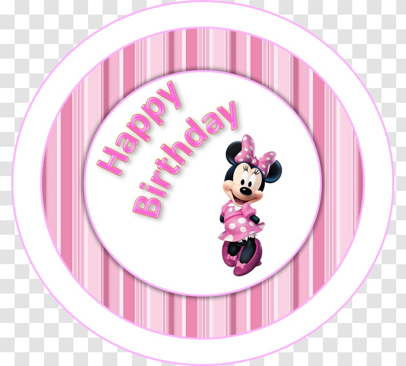 Minnie Mouse Mickey Wall Decal Label Wallpaper - Birthday Transparent PNG