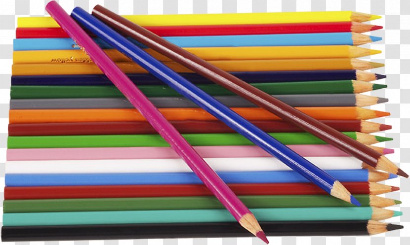 Pencil Office Supplies Clip Art - Plastic - CRAYONS Transparent PNG