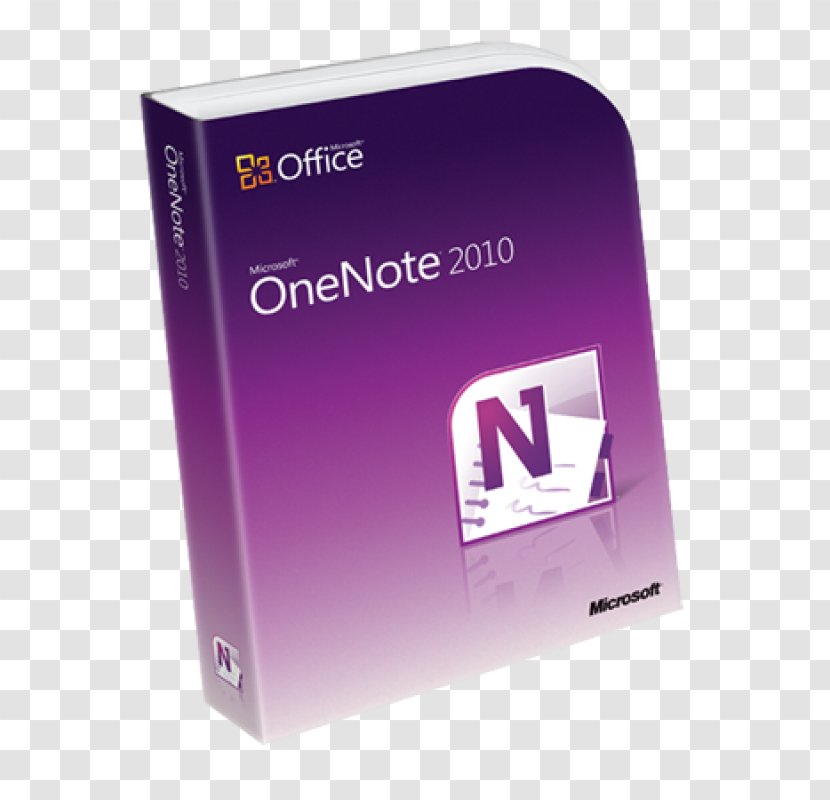 Microsoft OneNote Office Computer Software - Brand Transparent PNG
