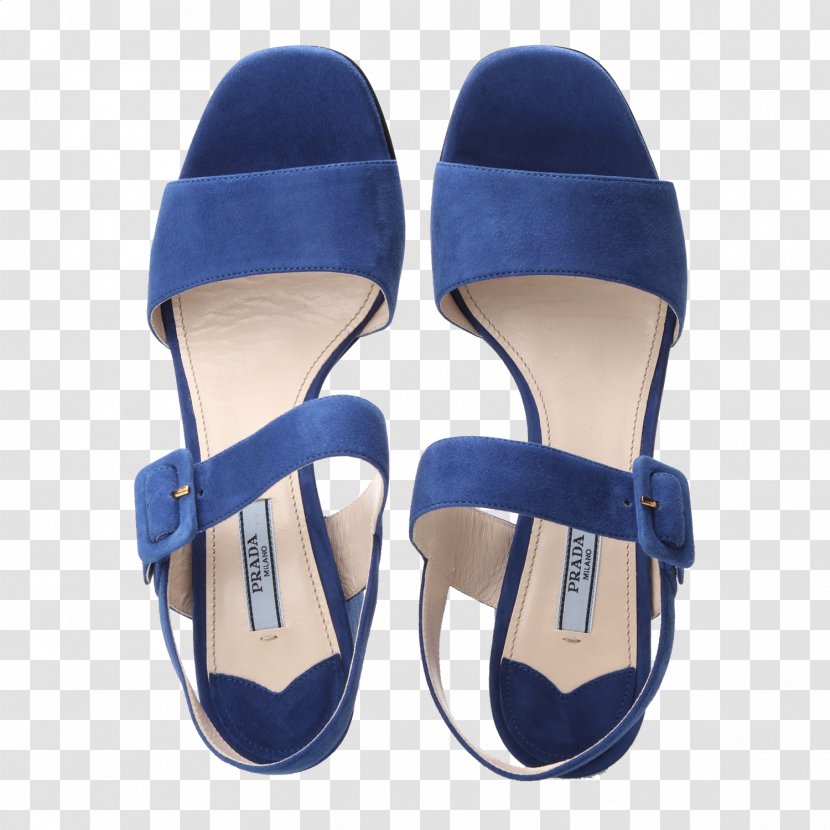 Slipper Flip-flops Boot Shoe High-heeled Footwear - Hausschuh - Navy Blue Simple Style Sandals Transparent PNG