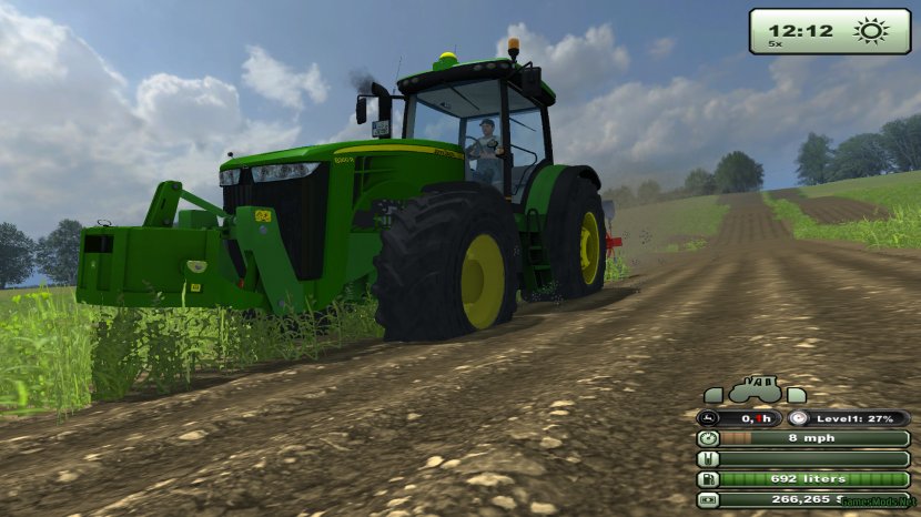 Farming Simulator 15 17 American Truck 2012 John Deere Transparent PNG