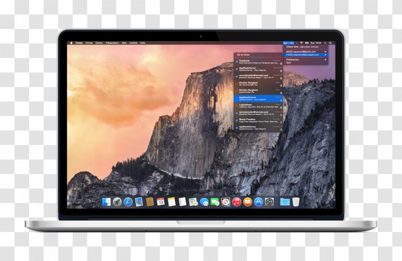MacBook Pro IMac Intel Core I5 Apple - Retina Display Transparent PNG