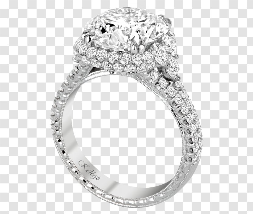 Engagement Ring Wedding Diamond Jewellery - Creative Rings Transparent PNG