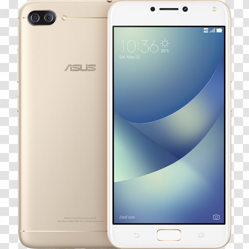 ASUS ZenFone 4 Max (ZC554KL) (ZC520KL) 华硕 - Smartphone - Portable Communications Device Transparent PNG