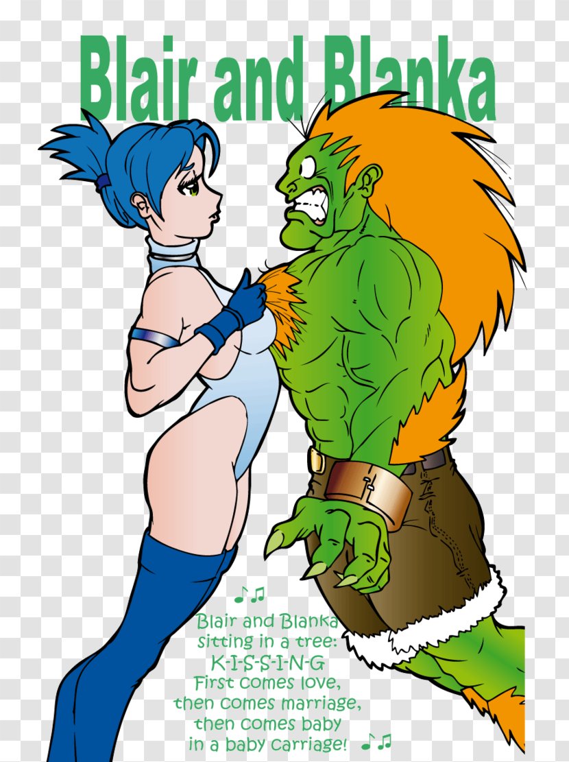 Blanka Street Fighter II: The World Warrior Video Games Character Fan Fiction - Ii - Vector Transparent PNG