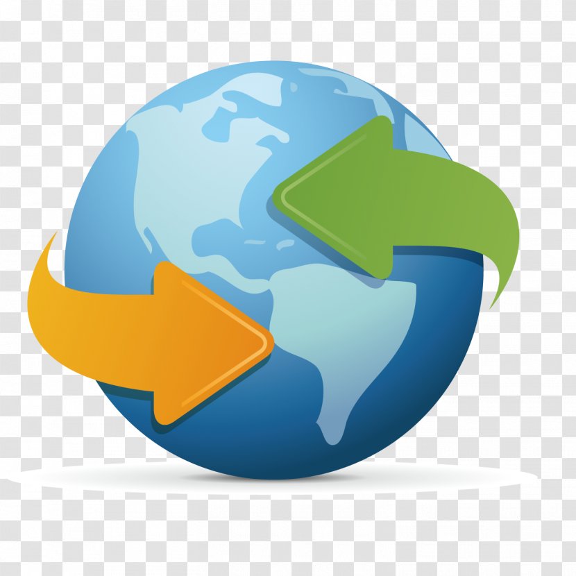 World Economy - Globe - Vector Global Transparent PNG