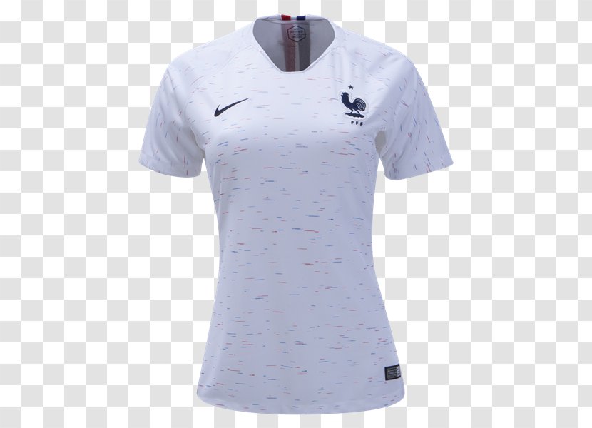 2018 World Cup France National Football Team Women's Jersey Shirt Transparent PNG