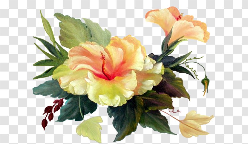Hibiscus Flower Blume Bokmxe4rke Clip Art - Rose Order - Bouquet Transparent PNG