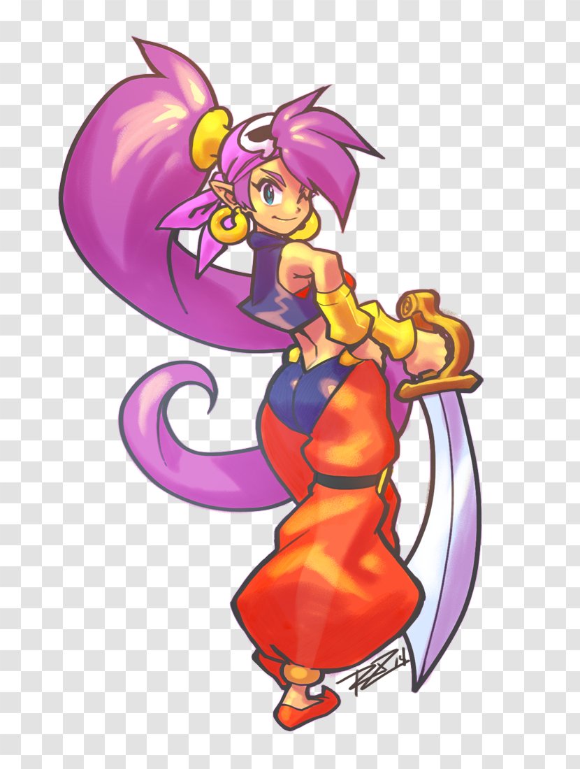 Shantae: Half-Genie Hero Shantae And The Pirate's Curse Video Game Art WayForward Technologies - Wayforward - Deviantart Transparent PNG