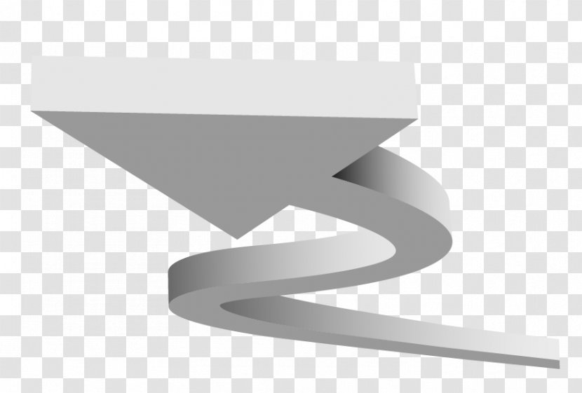 Arrow Curve Arah Euclidean Vector - White Transparent PNG