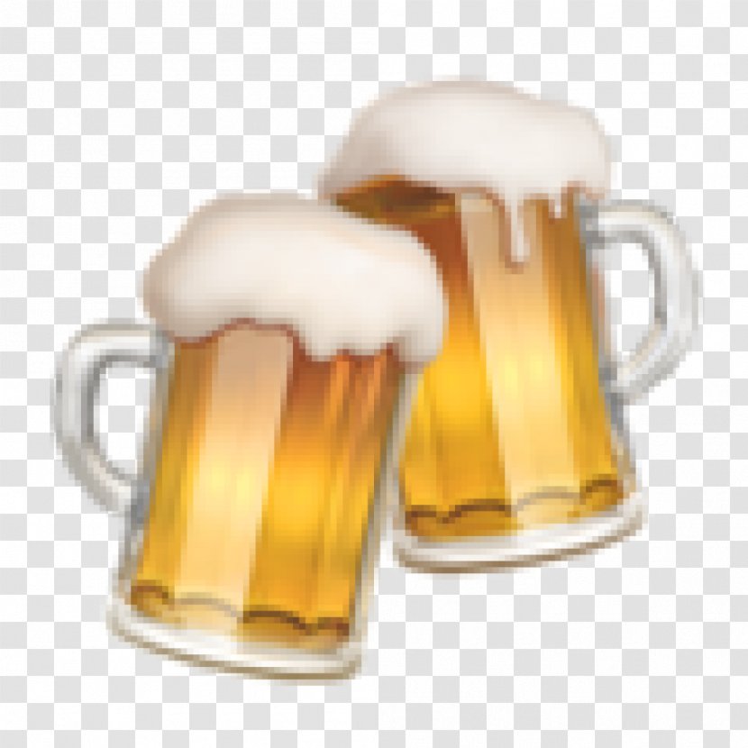 Beer Glasses Emoji Brewery Brewing Grains & Malts Transparent PNG