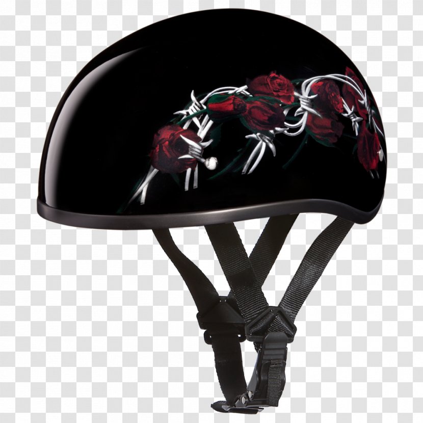 Motorcycle Helmets Daytona Slim Line Skull Cap D.O.T. Approved Half Shell - Sports Equipment Transparent PNG